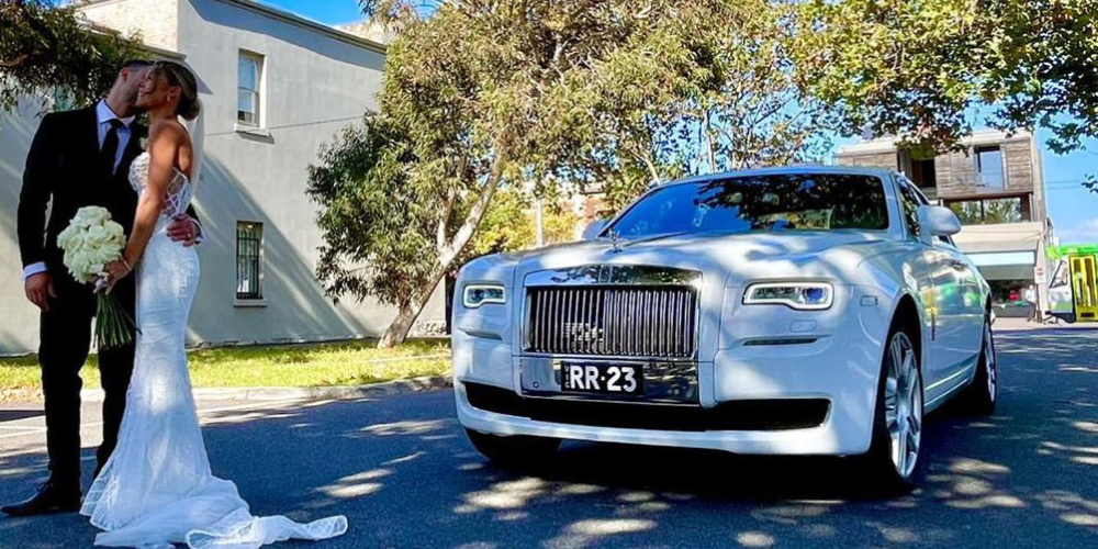Classic Rolls Royce Ghost White Sedan Melbourne