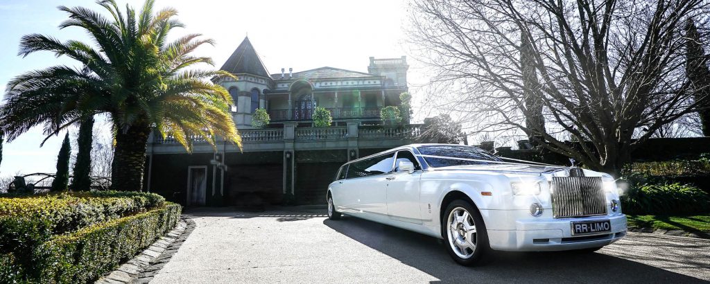 Limo hire Melbourne - Australia's only White Rolls Royce Limo