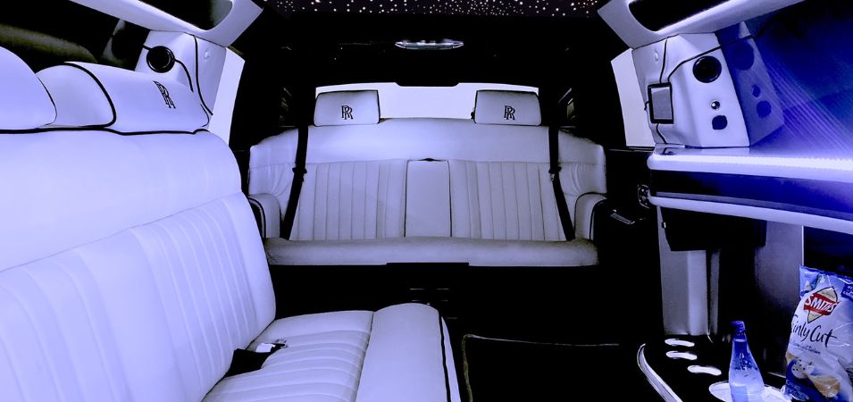 Rolls Royce Limousines Melbourne - Phantom Rolls Royce Phantom Stretch Limousine Interior Melbourne