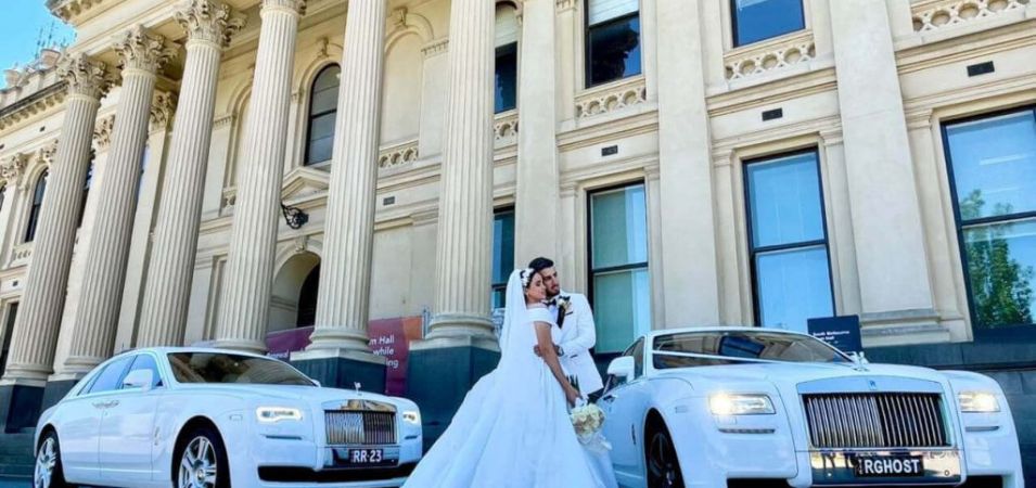 White Rolls Royce Wedding Car Hire